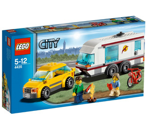 LEGO Car and Caravan Set 4435 Packaging
