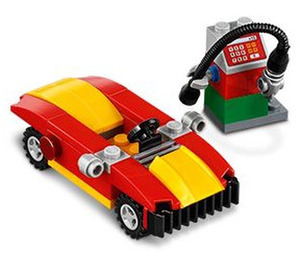 LEGO Auto en petrol pump 40277