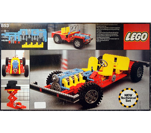 LEGO Car Chassis Set 853