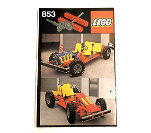 LEGO Car Chassis Set 853 Instructions