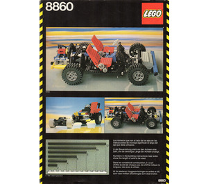 LEGO Auto Chassis 8860 Instructions