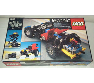 LEGO Car Chassis Set 8860 Packaging