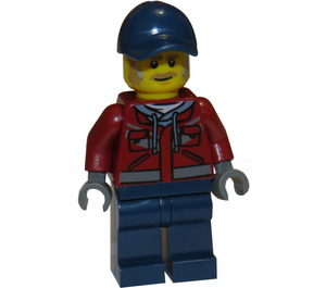 LEGO Bil Mekaniker Minifigur