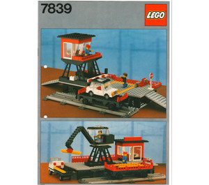 LEGO Car Transport Depot 7839 Instructions