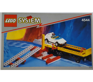 LEGO Car Transport Wagon with Car 4544 Istruzioni