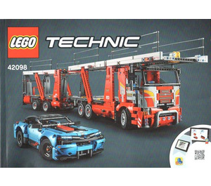 LEGO Car Transporter 42098 Інструкції