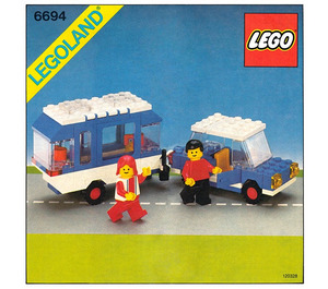 LEGO Car with Camper Set 6694
