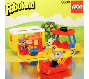 LEGO Caravan et Rowboat 3680