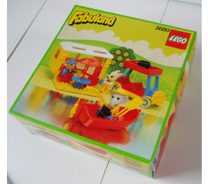 LEGO Caravan et Rowboat 3680 Packaging