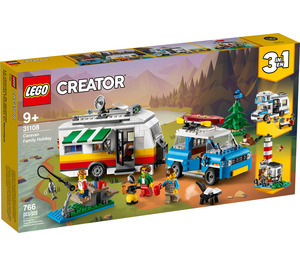LEGO Caravan Family Holiday 31108 Packaging