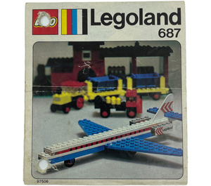 LEGO Caravelle Aeroplane 687 Ohjeet