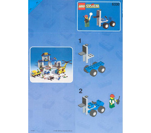 LEGO Cargo Centre 6330 Instrukce