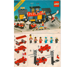LEGO Cargo Centre Set 6391 Instructions
