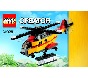 LEGO Cargo Heli Set 31029 Instructions