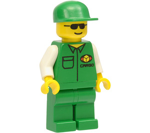 LEGO Cargo Male, Green Outfit Minifigure