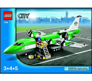LEGO Cargo Plane Set 7734 Instructions