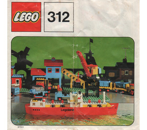 LEGO Cargo Ship Set 312-3 Instructions
