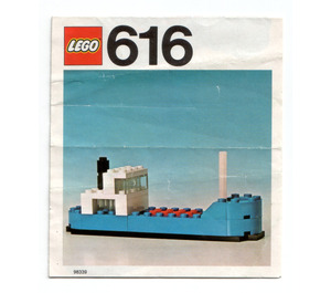 LEGO Cargo Ship Set 616 Instructions