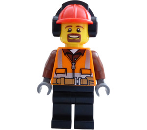 LEGO Cargo Terminal Homme Worker Minifigurine