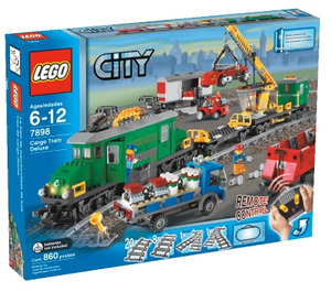 LEGO Cargo Train Deluxe 7898 Packaging