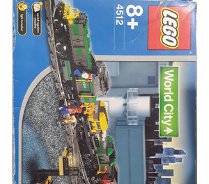 LEGO Cargo Zug 4512 Packaging