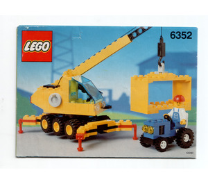 LEGO Cargomaster Grue 6352 Instructions