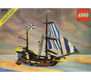 LEGO Caribbean Clipper 6274 Byggeinstruksjoner