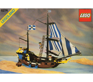 LEGO Caribbean Clipper Set 6274 Instructions