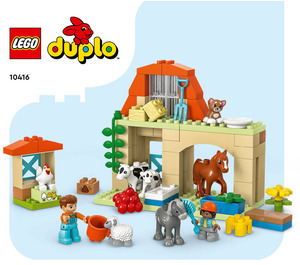 LEGO Caring for Animals at the Farm 10416 Instructions