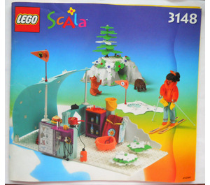 LEGO Carla's Winter Camp 3148 Anweisungen