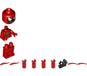 LEGO Carnage mit Lang und Kurz Appendages Minifigur