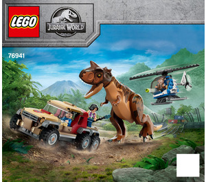 LEGO Carnotaurus Dinosaurier Chase 76941 Instructions