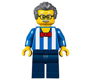 LEGO Carousel Ticket Booth Man Figurine