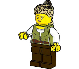 LEGO Carpenter Minifigure