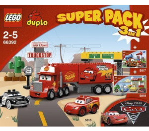 LEGO Cars Super Pack 3-in-1 Set 66392