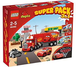 LEGO Cars Super Pack 3-in-1 Set 66392 Packaging