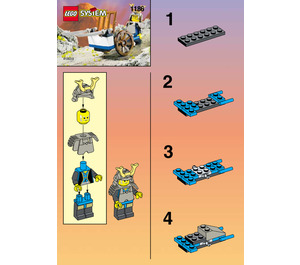 LEGO Cart Set 1186 Instructions