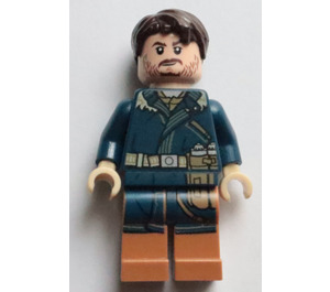 LEGO Cassian Andor z Dark Niebieski Coat Minifigurka