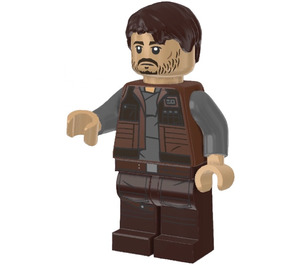 LEGO Cassian Andor with Reddish Brown Vest Minifigure | Brick Owl ...