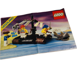 LEGO Castaway's Raft 6257 Byggeinstruksjoner