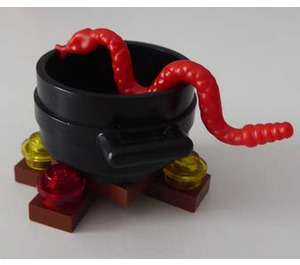 LEGO Castle Advent kalender 7979-1 Subset Day 15 - Cooking Pot with Snake