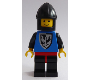 LEGO Castle Zwart Falcon Chinguard Soldier minifiguur