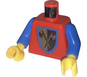 LEGO Kasteel Crusader Bijl Torso (973 / 73403)