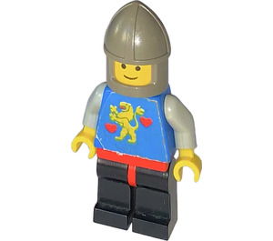 LEGO Castle Guard with Dark Gray Helmet with Chin-Guard Minifigure