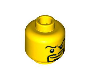 LEGO Castle Head (Recessed Solid Stud) (3626 / 96086)