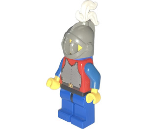 LEGO Borg Ridder med Hvit Fjær Minifigur