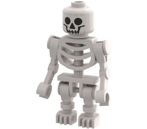 LEGO Castle Skeleton with Ribs Minifigure