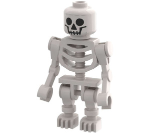 LEGO Castle Skelet met Ribs minifiguur