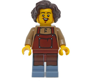 LEGO Castleman med Apron Minifigur