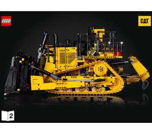 LEGO Kat D11 Bulldozer 42131 Instructions